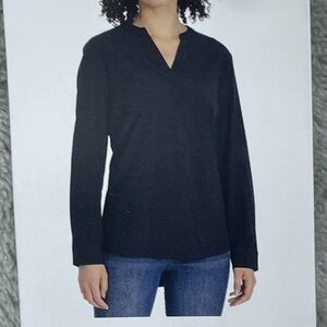 REV Women's M Blouse Black e0143